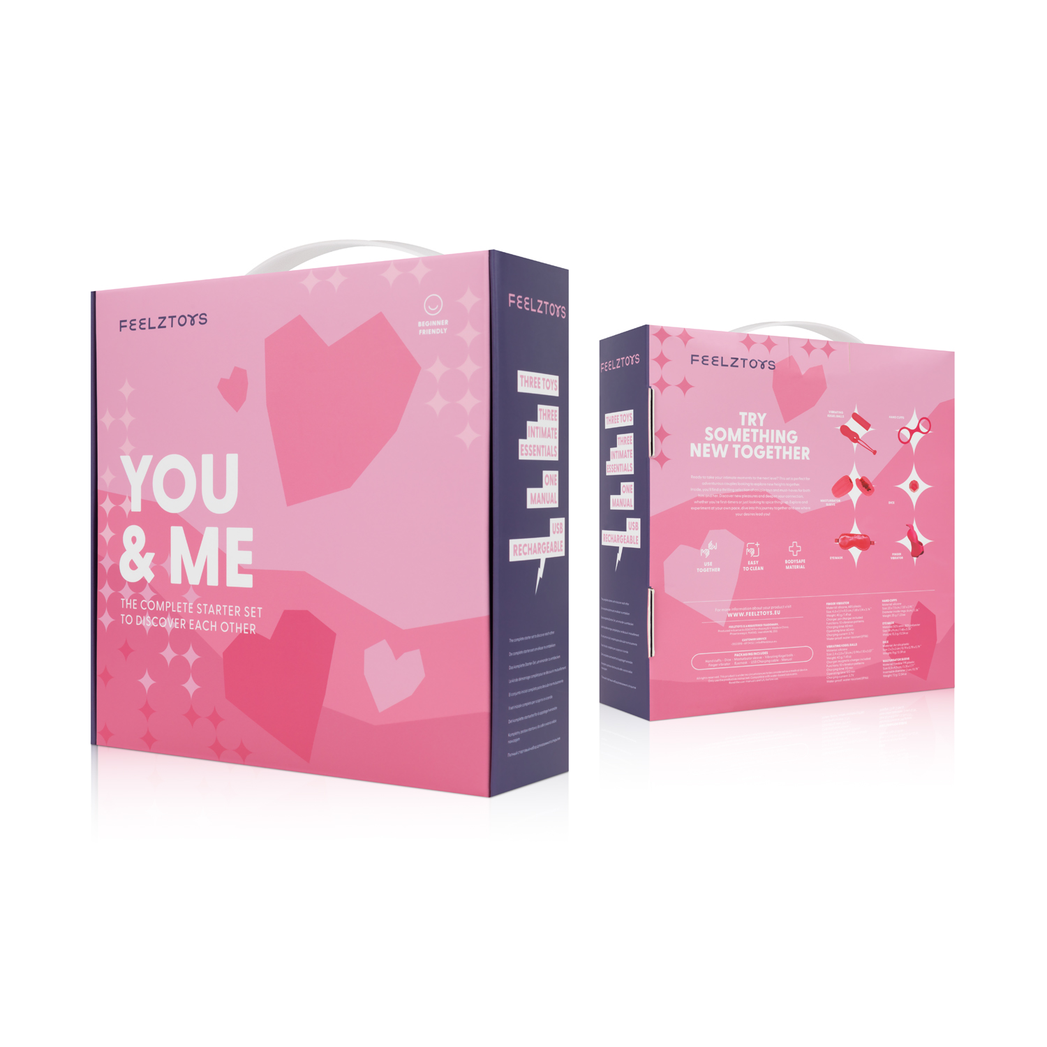Feelztoys You and Me Couple Pleasure Kit