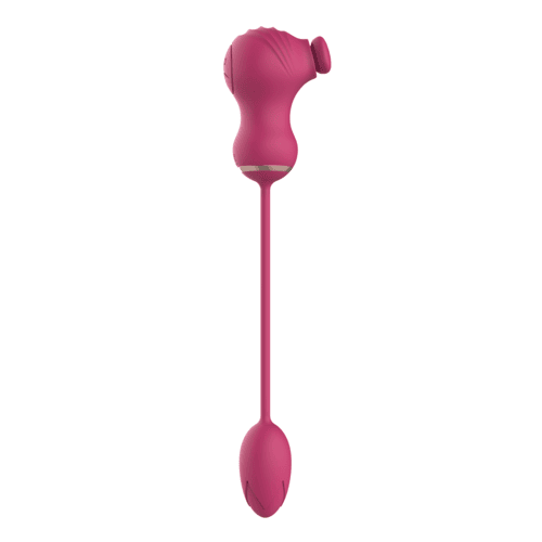 Essentials Flexible Tapping and Vibrating Egg Dual Stimulator