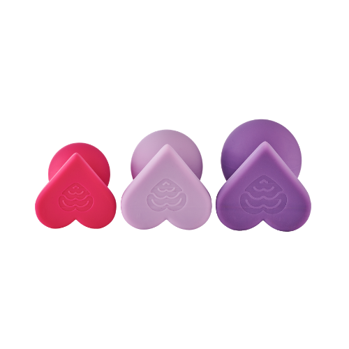 Love Signal Triple Heart Anal Butt Plug Set
