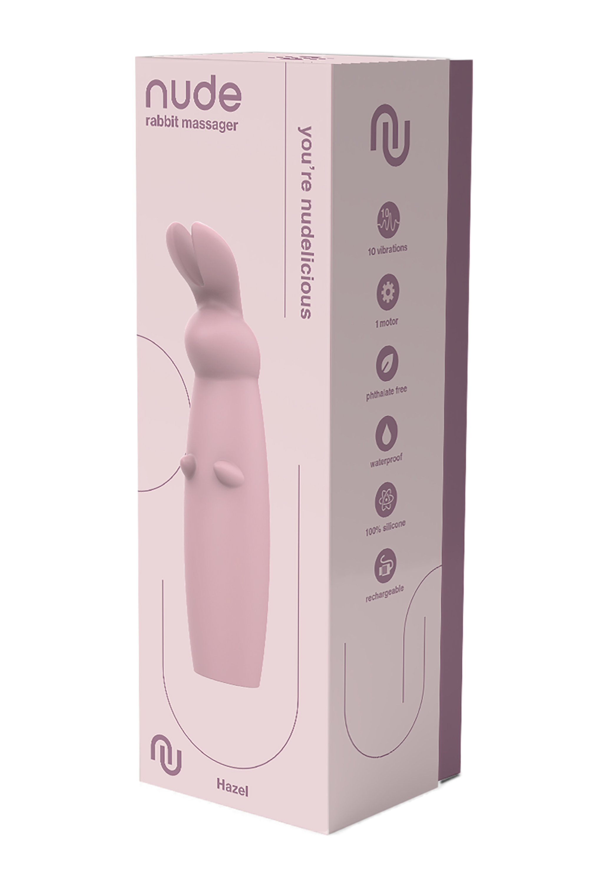 Nude Hazel Rabbit Clitoral Stimulator