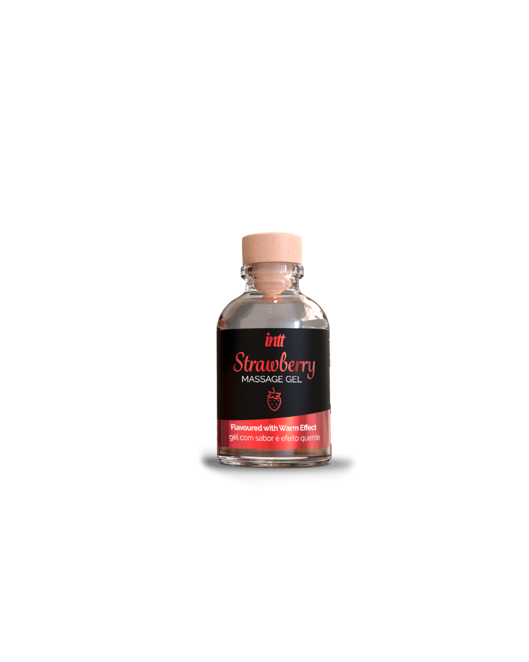  Intt Cosmetic Strawberry Massage Gel with Warm Effect