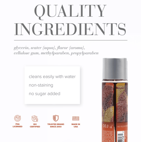 JO H2O - Peachy Lips Flavoured Waterbased Lubricant