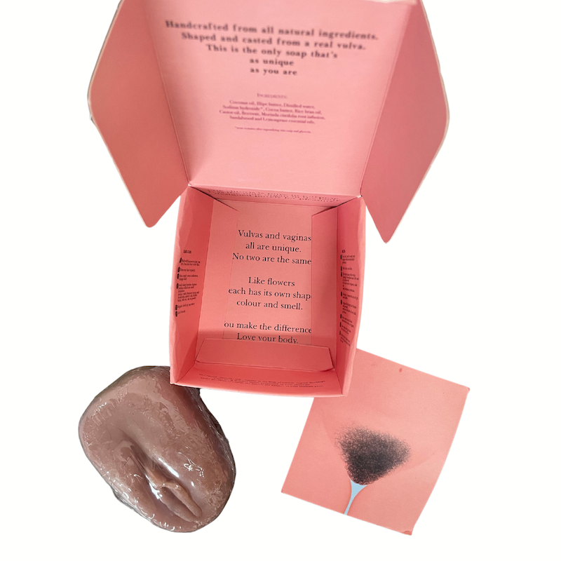 Handmade Organic Vulva Shaped Hand Soap