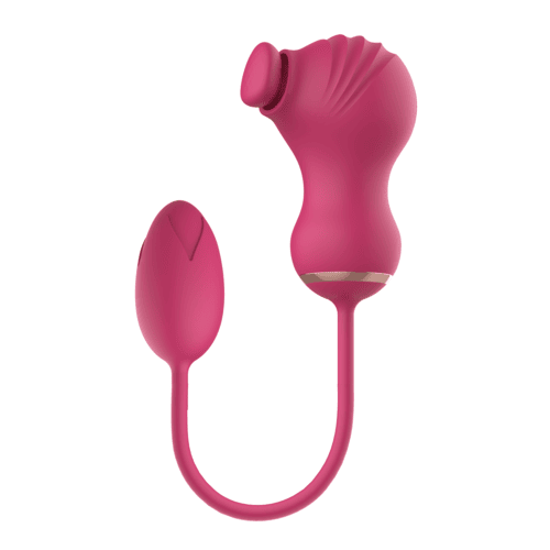 Essentials Flexible Tapping and Vibrating Egg Dual Stimulator