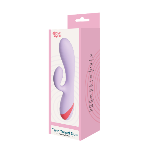 Love Signal Twin Toned Dual Rabbit Vibrator