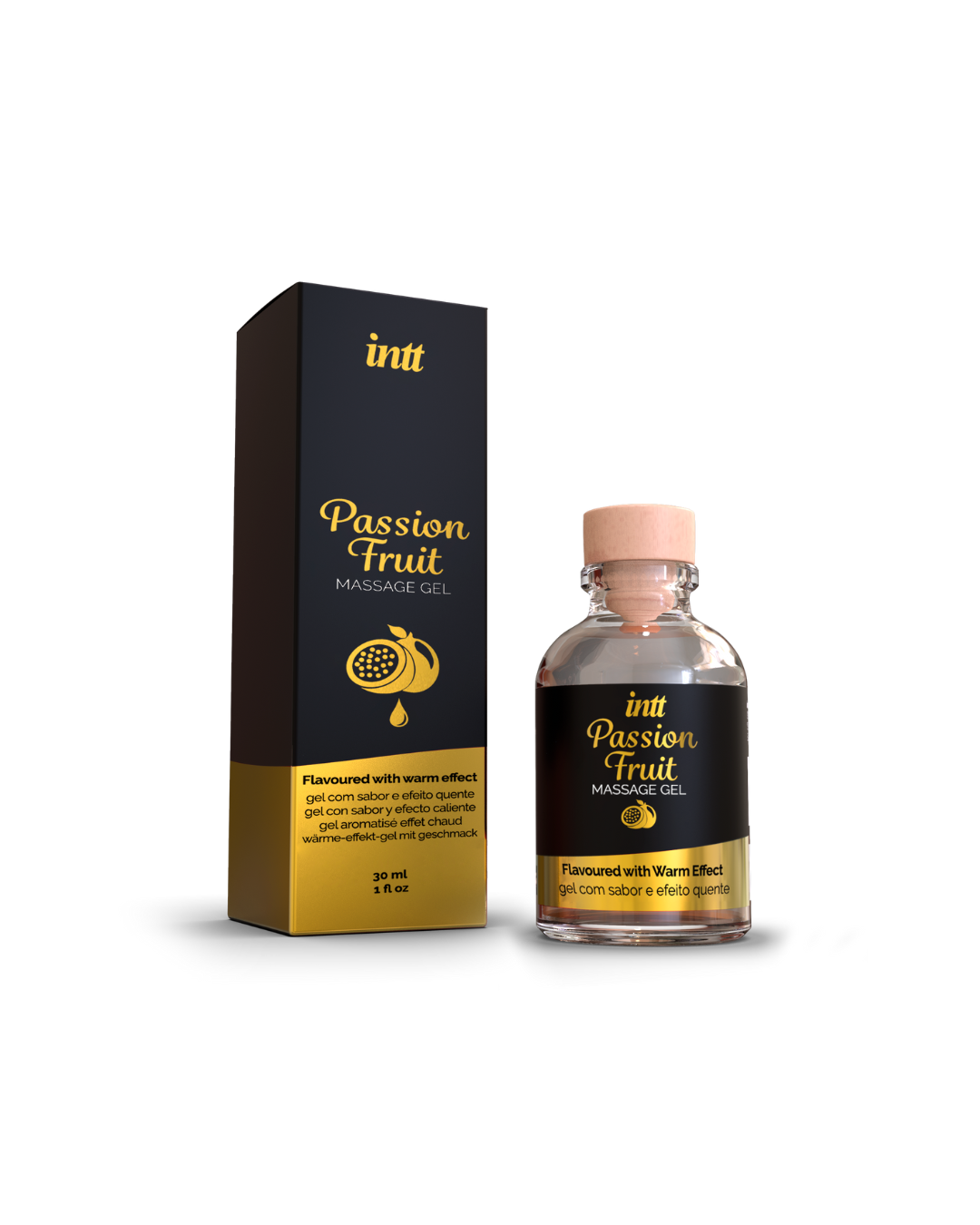  Intt Cosmetic Passion Fruit Massage Gel with Warm Effect