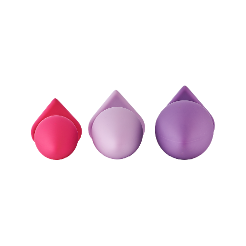 Love Signal Triple Heart Anal Butt Plug Set