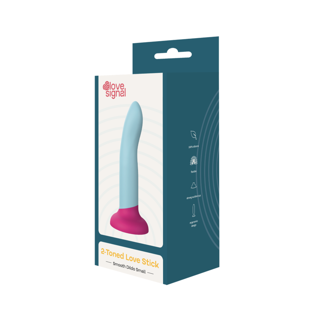 Love Signal Two Toned Stick Small Dildo