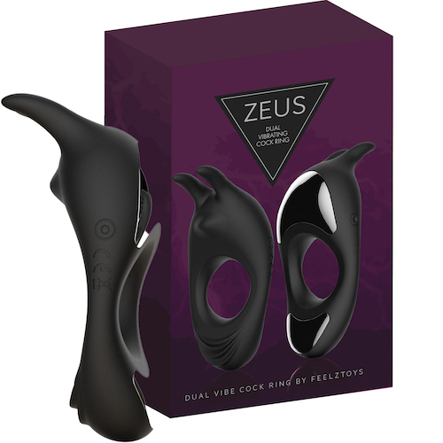 FeelzToys Zeus Dual Vibe Cock Ring
