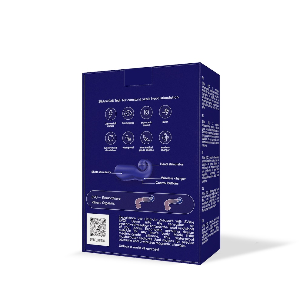 Snail Vibe - Evo Roll And Slide Masturbator