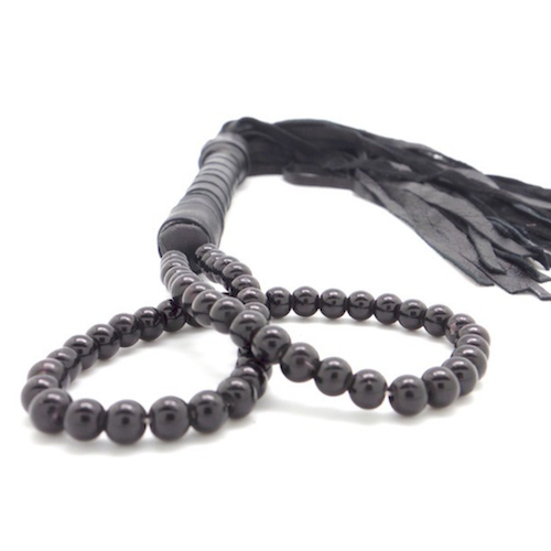 Whipped Cream Leather Flogger