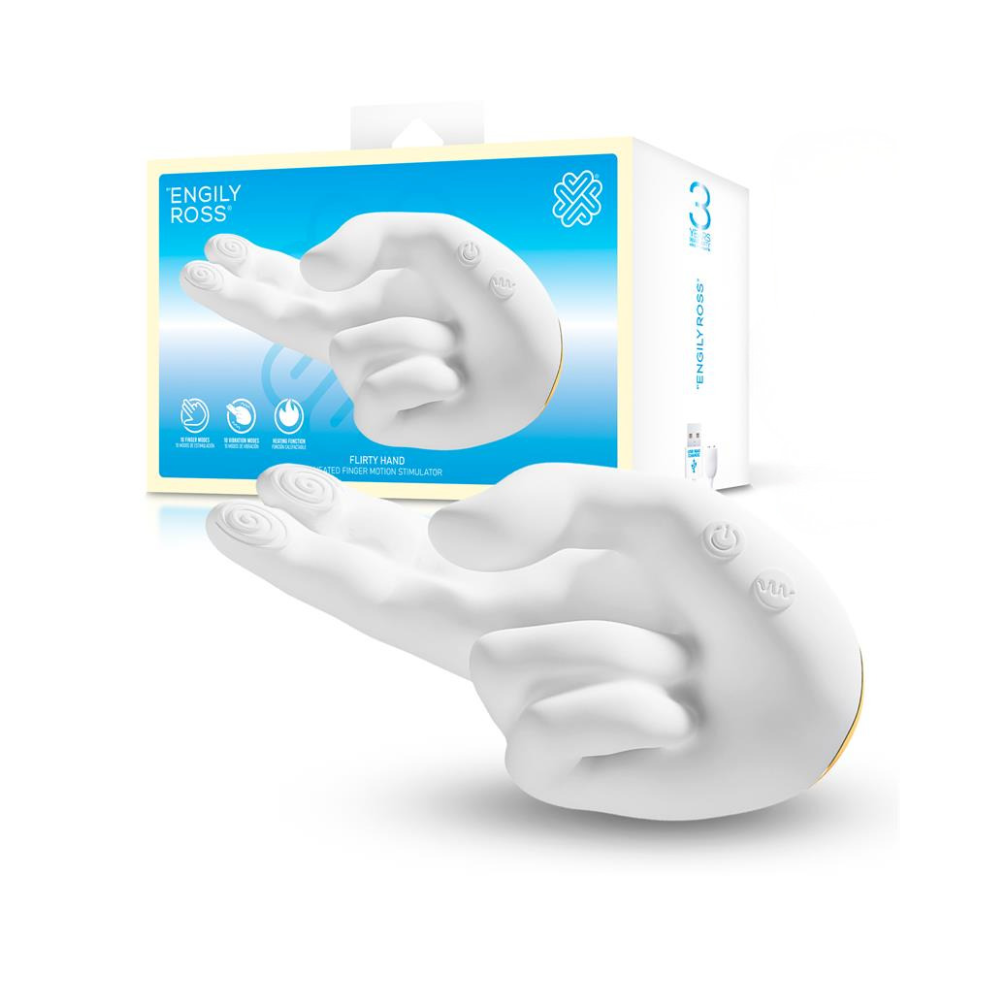 Engily Ross Flirty Hand Heated Finger Motion Vibrator