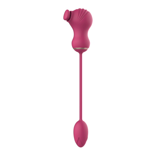 Essentials Flexible Tapping and Vibrating Egg Dual Stimulator