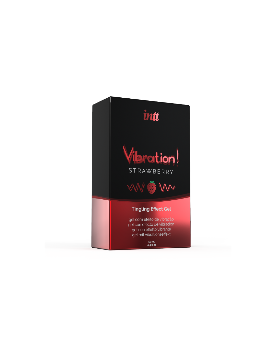 INTT Cosmetic Vibration Strawberry Gel with Tingling Effect