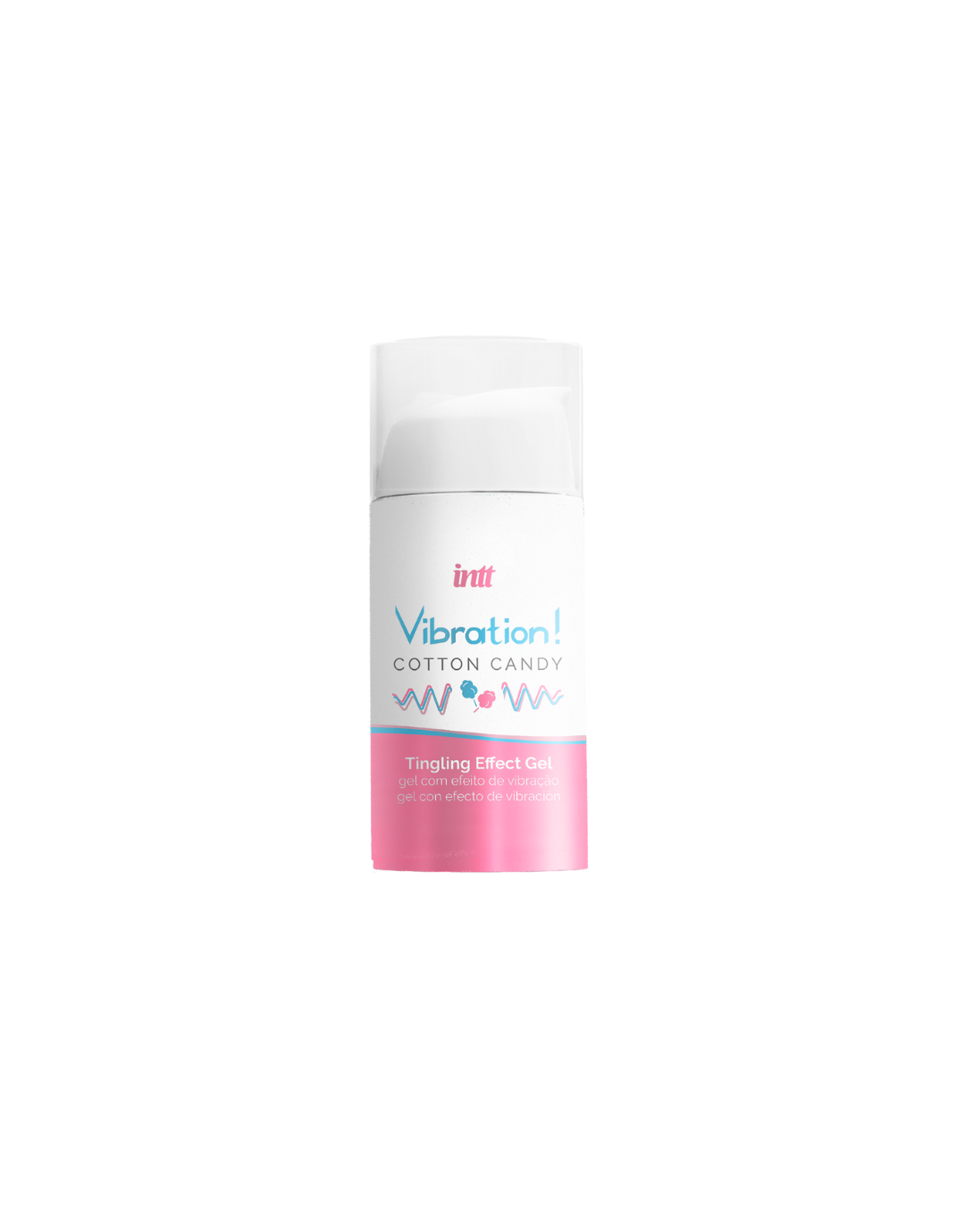 Intt Cosmetic Cotton Candy Vibration Gel with Tingling Effect