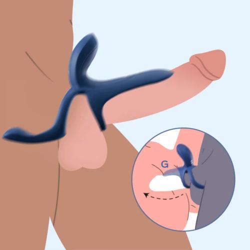 Honey Play Box - Pleasure Pivot Penis Ring and  Couples Vibrator