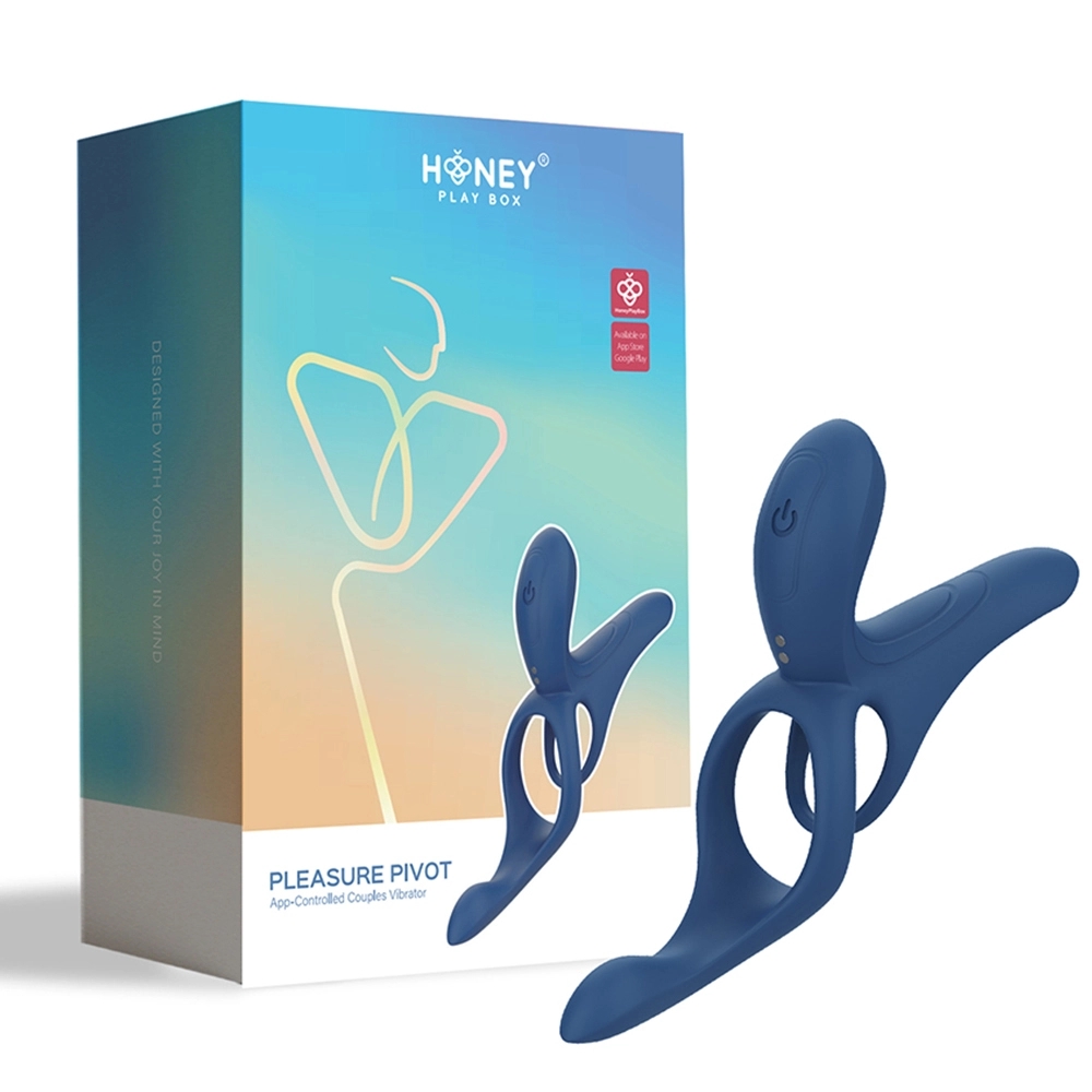 Honey Play Box - Pleasure Pivot Penis Ring and  Couples Vibrator