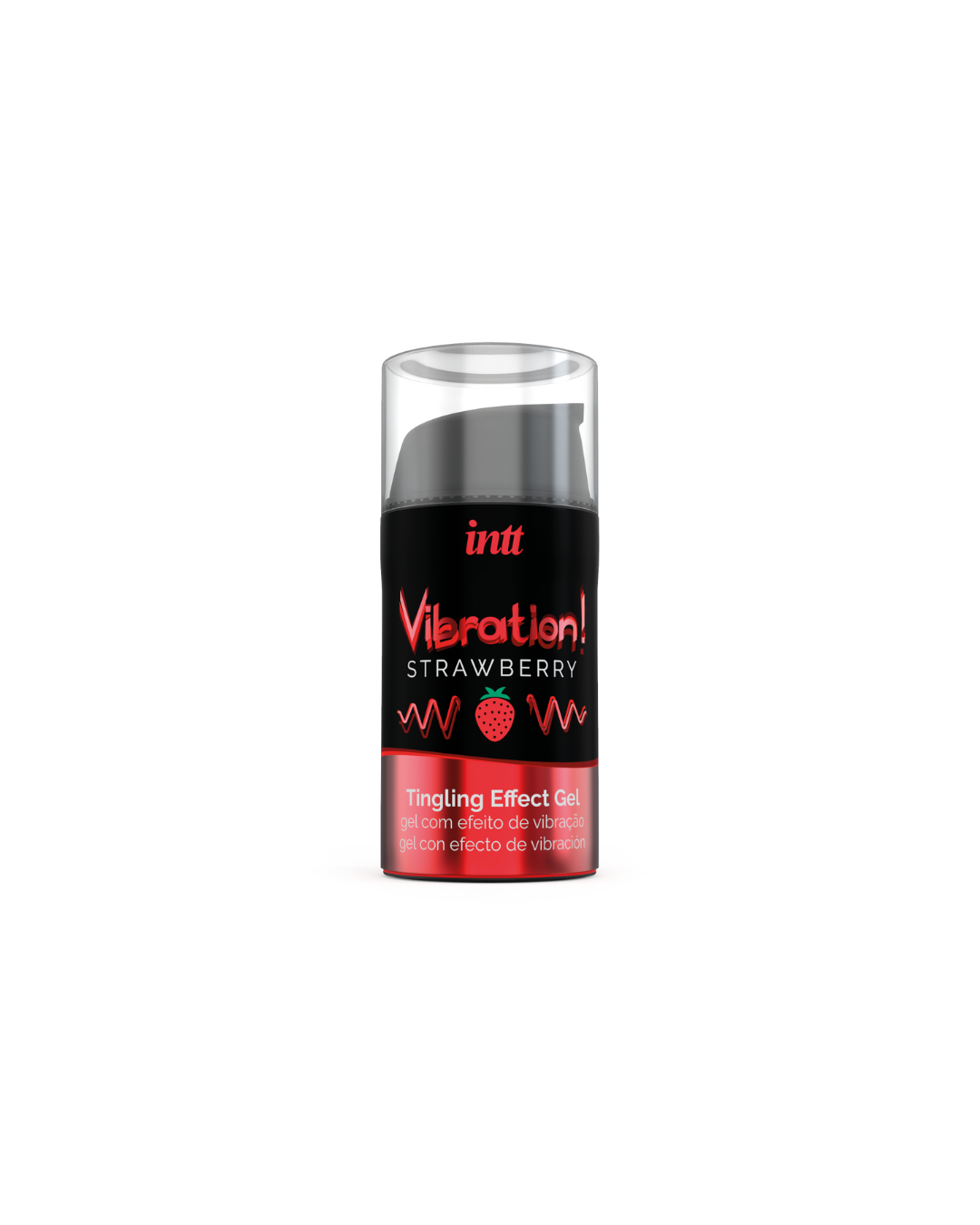INTT Cosmetic Vibration Strawberry Gel with Tingling Effect