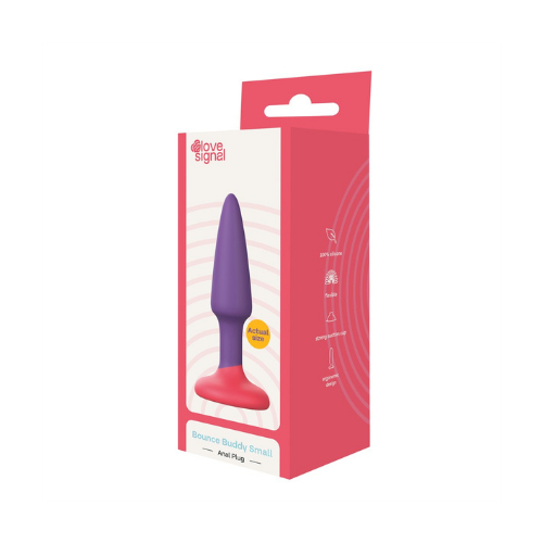 Love Signal Bounced Buddy Anal Butt Plug Small