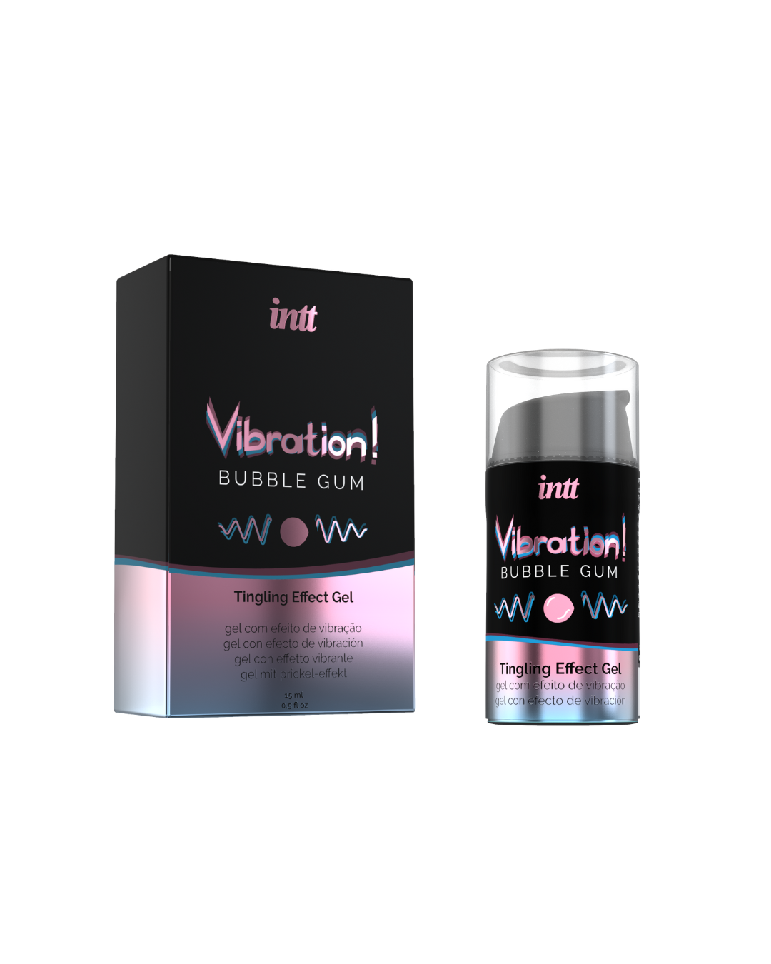 Intt Cosmetic Bubble Gum Vibration Gel with Tingling Effect