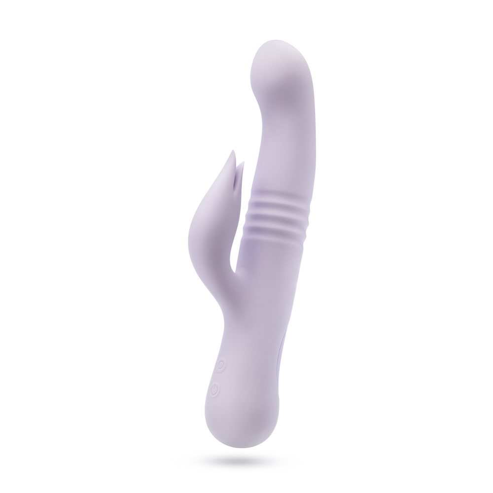 Blush Rylee Thrusting Rabbit Vibrator