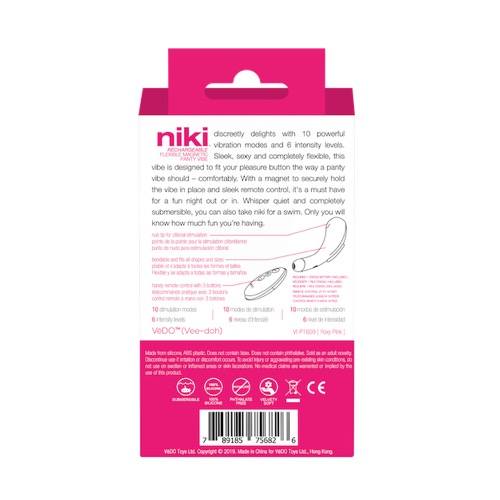 VeDO Niki Rechargeable Panty Vibe