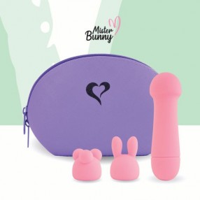 Feelztoys - Mister Bunny Wand Massager Vibrator With 2 Caps